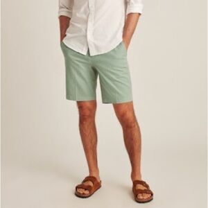 Bonobos Italian Stretch Chino Shorts 32” x 7 In” Slim in Dusty Sage